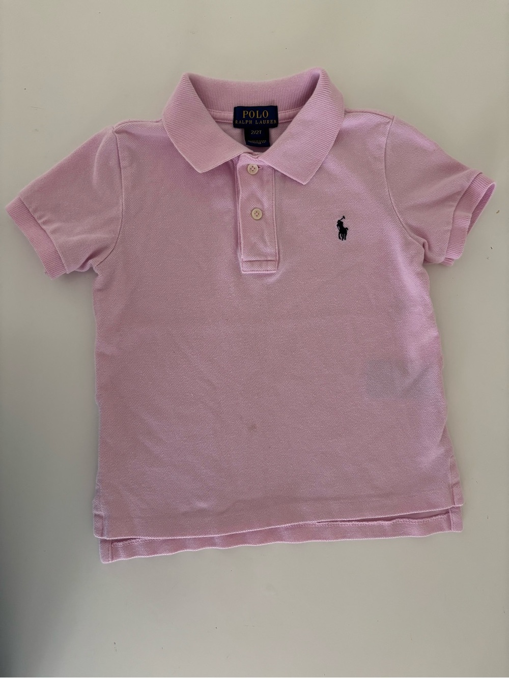 Polo by Ralph Lauren Light Pink Boys' Short-Sleeve Polo Shirt